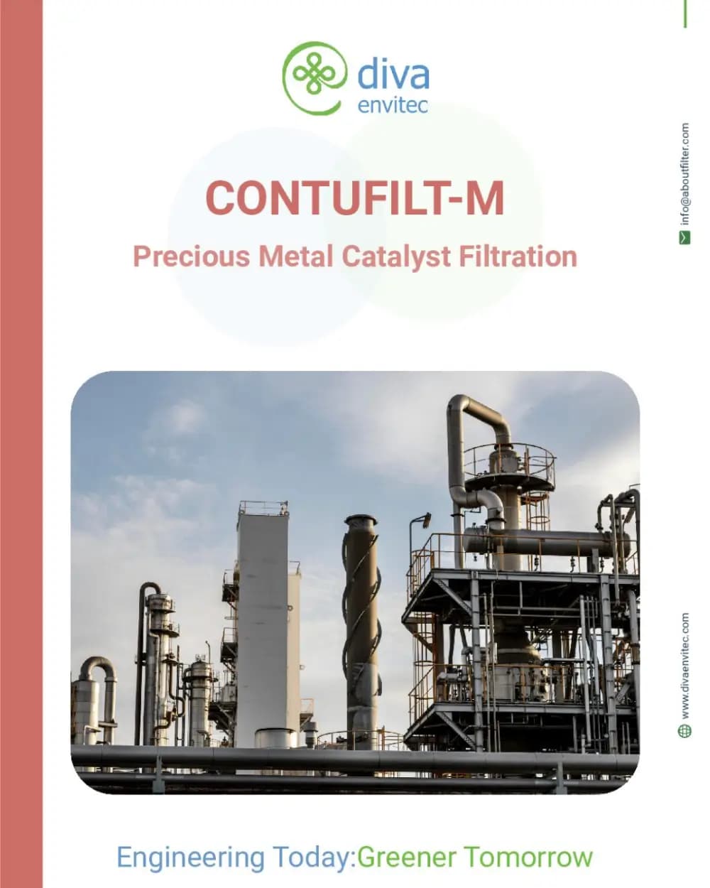 CONTUFILT-M: Precious Metal Catalyst Filtration
