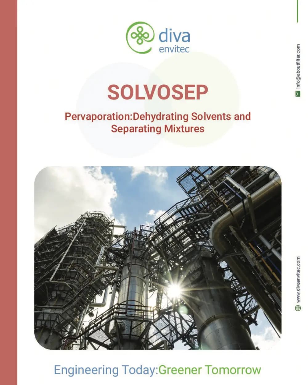 SOLVOSEP: Pervaporation